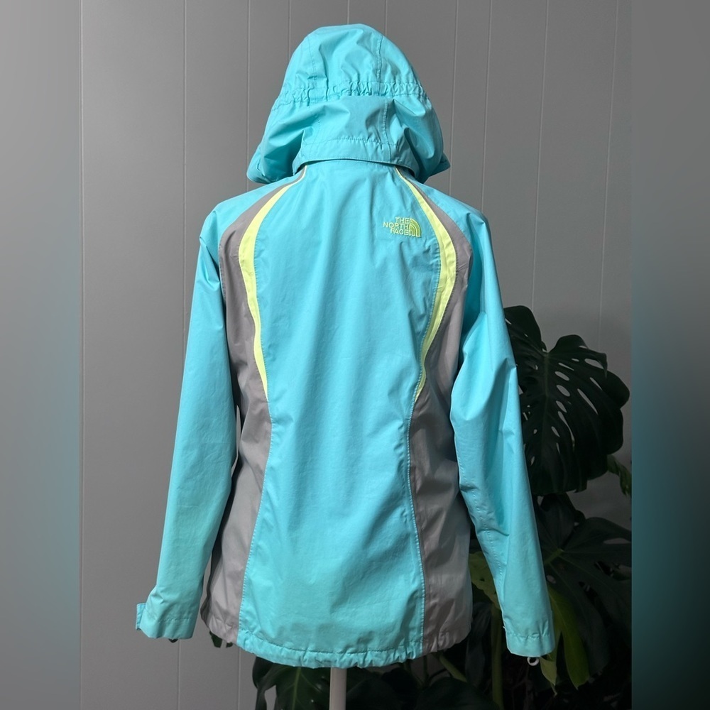 🛍️fits women S/M rain/wind-bloc jacket with removable hoodie with double zipper